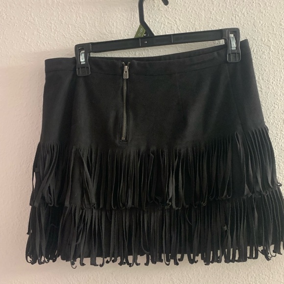 Hollister Dresses & Skirts - Fringe skirt